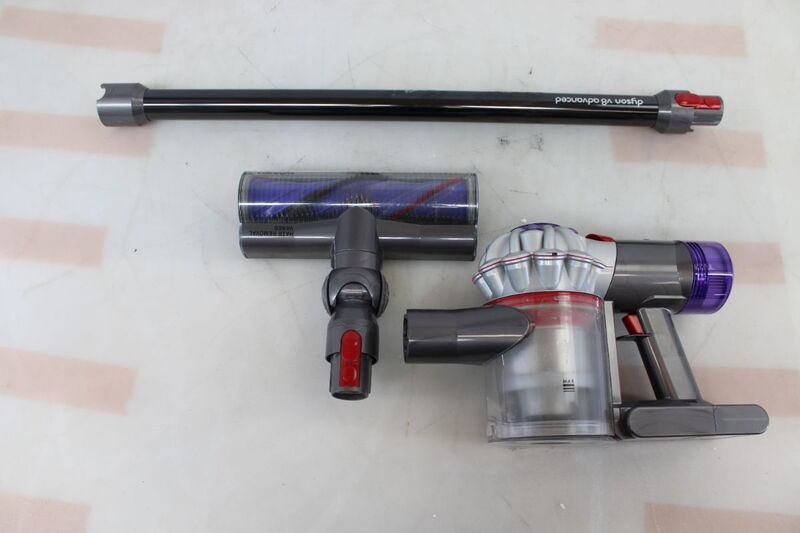 Dyson Akku-Staubsauger Zyklon V8 Advanced Silber-Nickel Motorbar Elektrobürste - 5025155106365