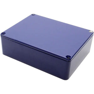 B-Ware Hammond Universal-Gehäuse 1590BB2CB Aluminium Druckguss IP54 Blau 119x94x38mm