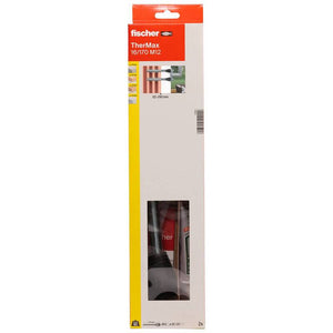 B-Ware Fischer Abstandsmontagesystem Thermax 16/170 M12 B Stahl 1 Stück für Lochstein