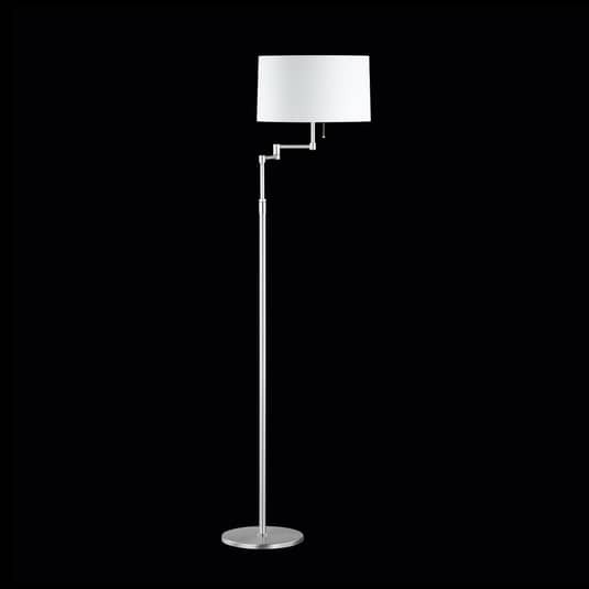 Hufnagel Loop Stehleuchte Stehlampe Lampe Leuchte weiß silber SIEHE TEXT/FOTO - 4011868908274