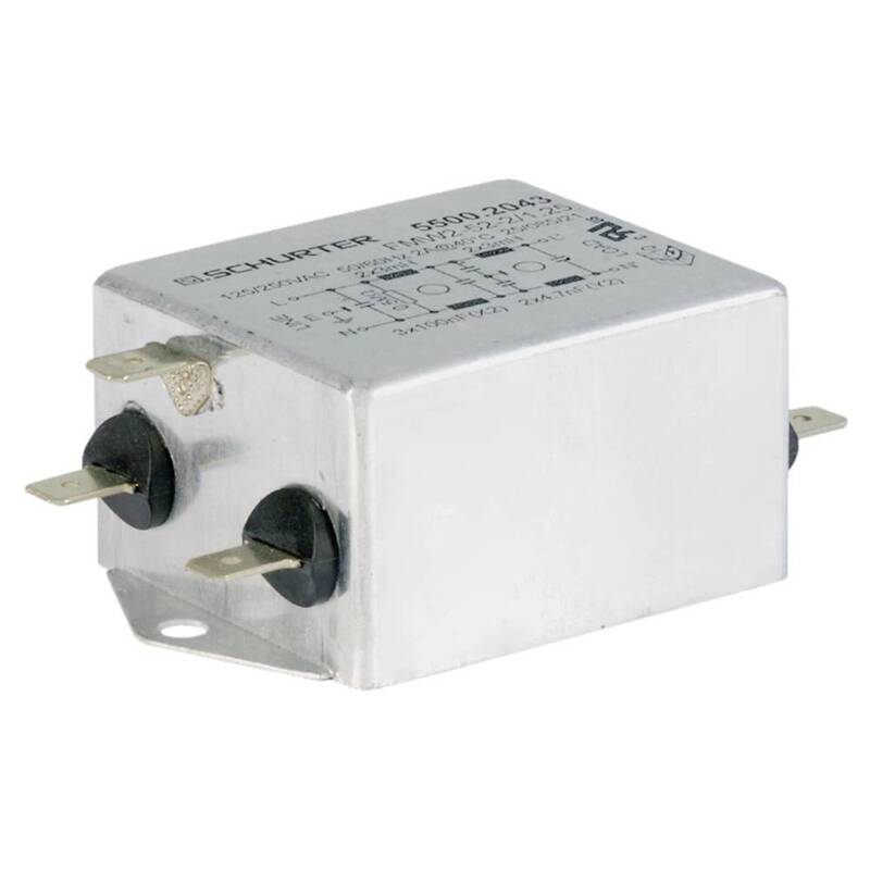 Schurter 5500.2044 Netzfilter Filter 6.00 A 0.80 mH 77x46x31 mm 2 STÜCK - 2050010269698