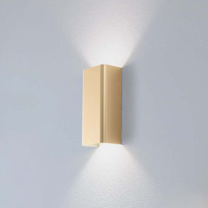 B-Ware Wandleuchte Bergen goldfarben 23 cm GU10 dimmbar Nowodvorski Lighting