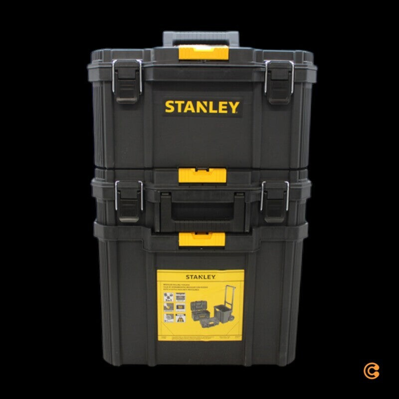 Stanley Quiklink Rolling Workshop Werkzeugkoffer Aufbewahrungssystem 3teilig - 3253561833199