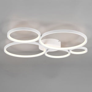 B-Ware Trio Lighting LED-Deckenlampe Rondo Deckenlampe Deko-Deckenlicht LED weiß matt