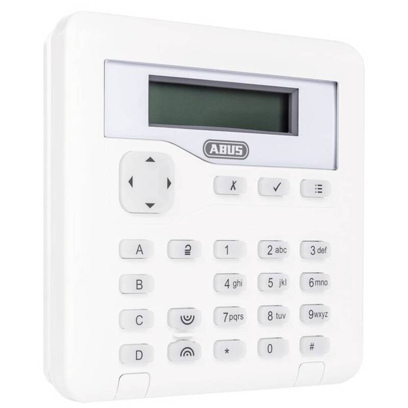 ABUS Bedieneinheit Bedienteil Steuerung AZBE10000 Terxon Erweiterungsmodul Weiß - 4043158226409