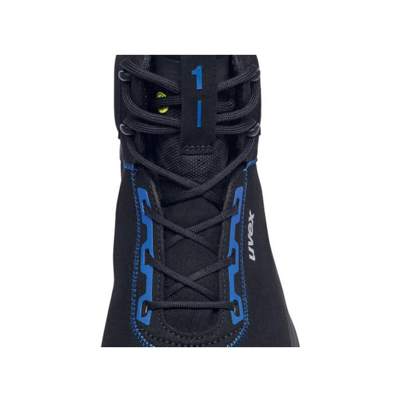 Uvex Stiefel 1 x-craft S2 Sicherheitsschuh Herren Damen schwarz blau - 4066853015703