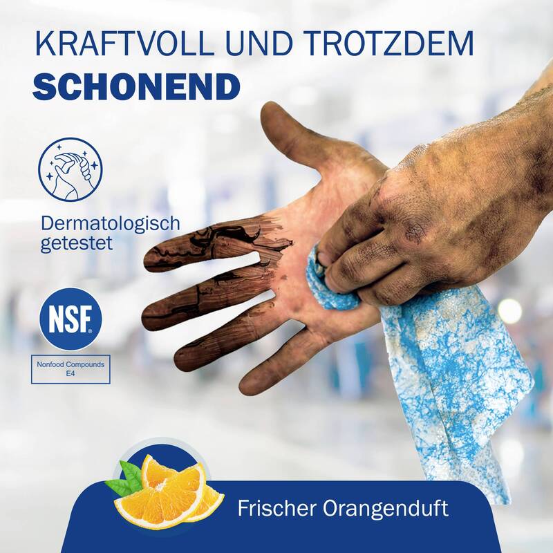 Scrubs Handreinigungstuch Reinigungstücher 72 Tücher im Eimer hochwirksam - 4019114422727