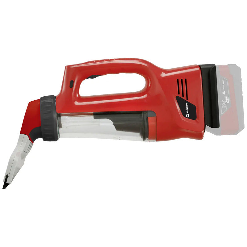 Toolcraft Fenstersauger inkl. Zubehör, akkubetrieben, schwarz, 20 V - 4064161250045