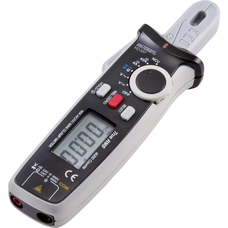 VOLTCRAFT VC-337 Stromzange Multimeter digital CAT III 300V CAT II 600V AC/DC - 4053199957033