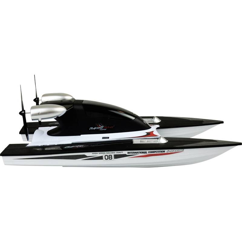 Amewi RC Motorboot Propeller Speed Catamaran Modellboot ferngesteuert 361mm - 4260677953269