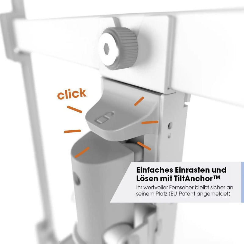 Vogel's TV-Wandhalterung Schwenkbar Neigbar für 32-65 Zoll Fernseher weiß 25kg - 8712285347801