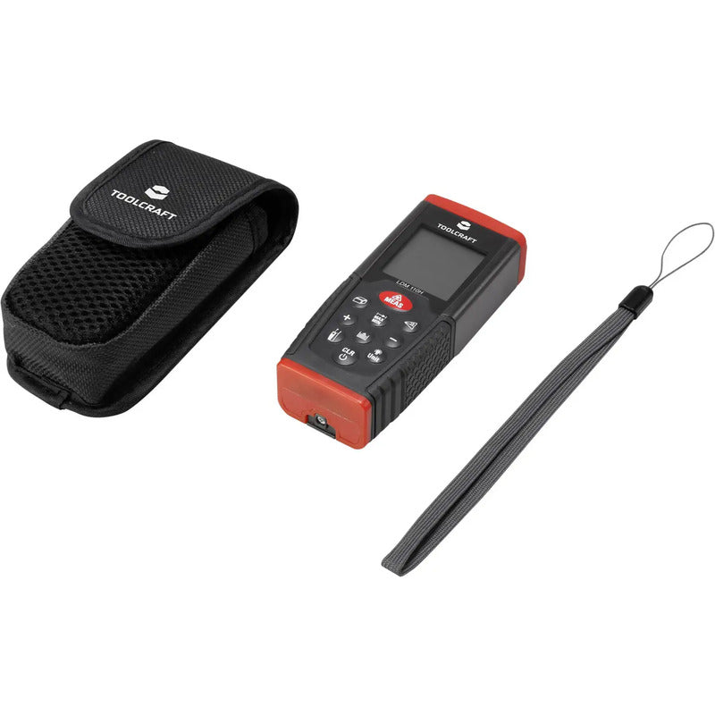 TOOLCRAFT LDM100H Laser-Distanzmesser 0.05-100m ±1.5mm IP54 Funktionen: Fläch... - 4016139147604