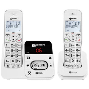 B-Ware Geemarc Seniorentelefon AMPLIDECT 295-2 Telefon für Senioren schnurlos DECT