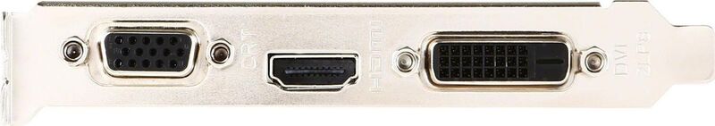 MSI GT710 Grafikkarte 2GB PCIe 2.0 LP 2GD3H Low Profile für Gaming - 4719072448233