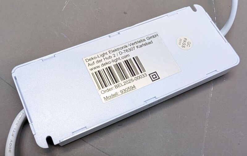 Deko Light LED-Treiber Konstantstrom 0.35 A inkl. 3-fach Verteiler IP20 2480mm - 4042943165060