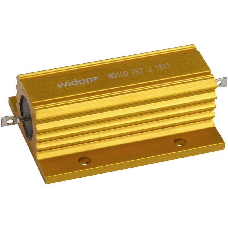 Widap Drahtwiderstand Leistungswiderstand Gehäuse Widerstand 2.2Ohm 100W 2 STÜCK - 2050005109886