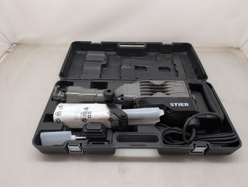 STIER Abbruchhammer 1700W 50J 2000Schläge/min Werkzeug Bohrhammer 30mm Sechskant - 4251709614920