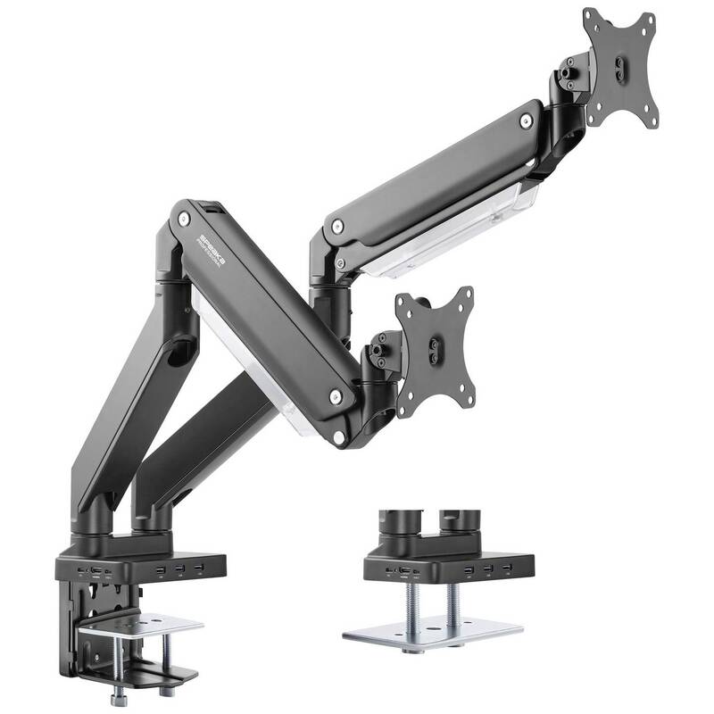 SpeaKa Professional Monitor-Tischhalterung SP-MM-830 2 Display(s) 43,2 cm (17") - 4064161232669