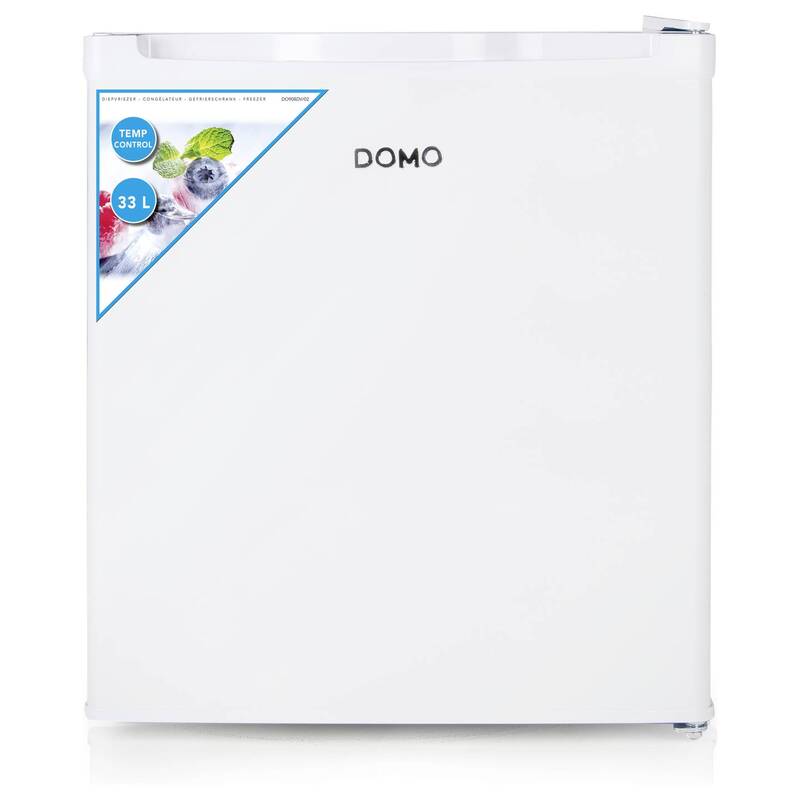 DOMO Gefrierschrank Kühlgerät EEK D Standgerät 33 l Weiß - 5411397158130
