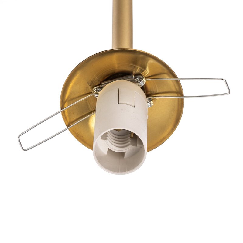 ALDEX Wandleuchte Lampe Alison messing weiß 2-flammig Glas Metall 89cm Leuchte - 5904798655532