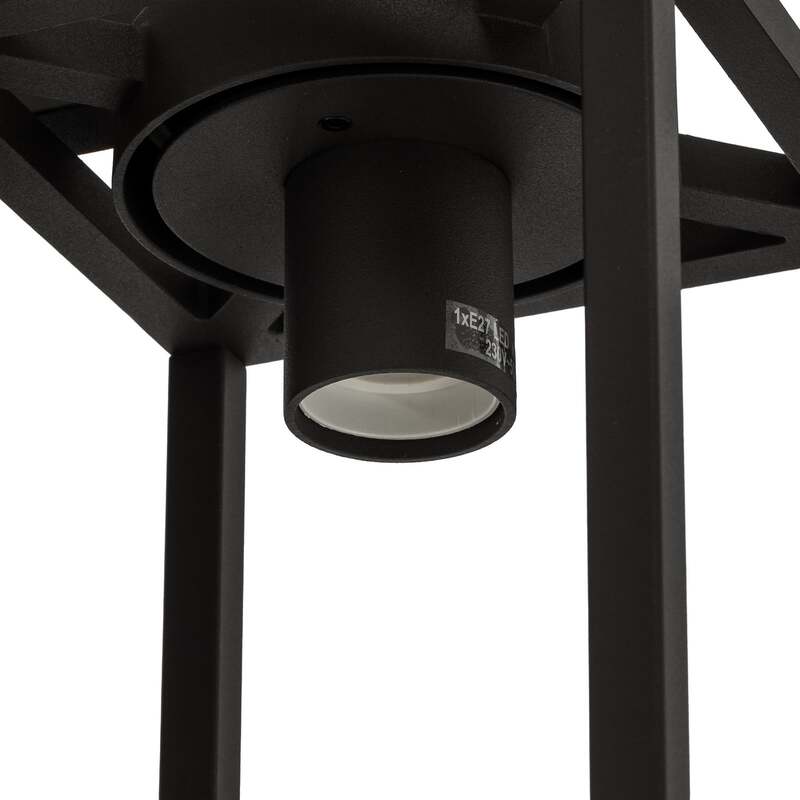 Lucande Außenwandleuchte Ferda LED Gartenlampe anthrazit IP44 dimmbar 38cm - 4251096575996