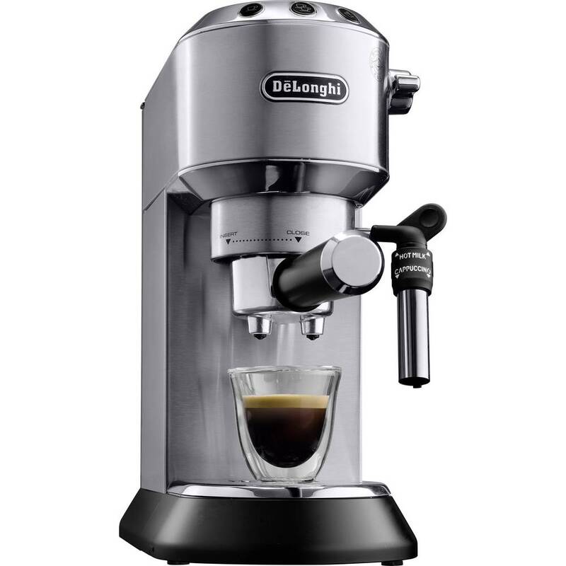 De'Longhi Espressomaschine DEDICA EC 685.M Kaffeemaschine Silber 1350W 1l 15bar - 8004399331198