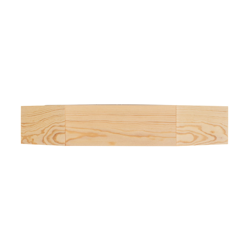 Envostar Deckenlampe Hagen LED Lampe Leuchte dimmbar Holz Glas creme Ø43cm - 4251911755923