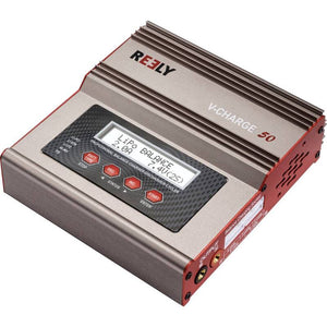 B-Ware REELY V-Charge 50 Multifunktions-Ladegerät für Modellbau 100-240V 50W 7A
