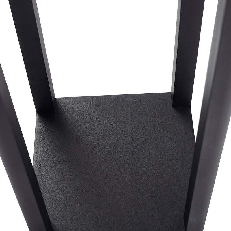 Lucande LED-Außenleuchte Thorvid 180 cm schwarz IP65 8 W 1000 lm 3000 K - 4251911787092