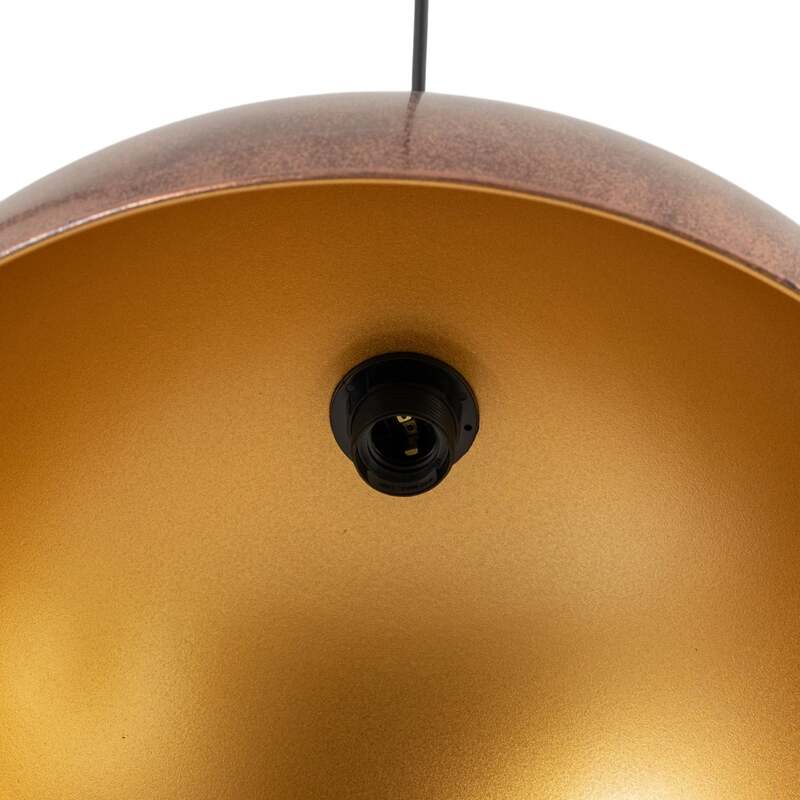 ROYALTECH Hängeleuchte Casimir LED Pendelleuchte dimmbar kupfer Ø50cm Metall - 8682835452357