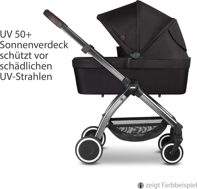ABC Design Kinderwagen Limbo Wanne Babywanne Kinderwagenwanne Diamond rosegold - 4045875104947