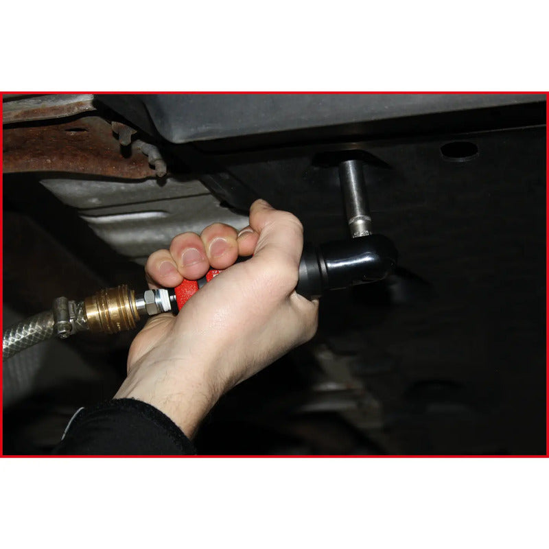 KS Tools Druckluft-Umschaltratsche 1/4" Außenvierkant 6.3 bar Werkzeug 300U/min - 4042146756331