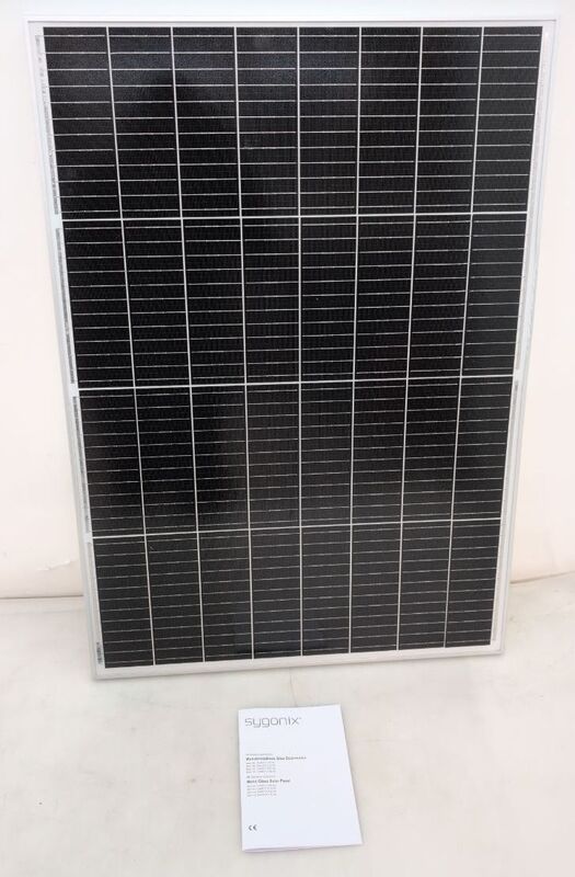 Sygonix Monokristallines Solarmodul 100W 18.62V Energiequelle umweltfreundlich - 4064161393148