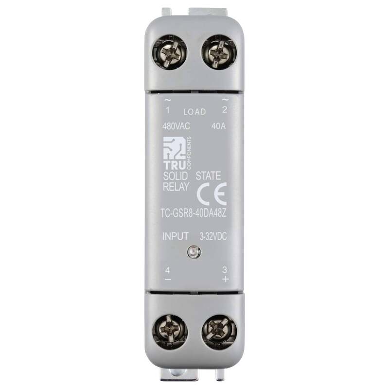 TRU COMPONENTS Halbleiterrelais TC-12705388 Solid State Relais 40 A 2 STÜCK - 4064161326306