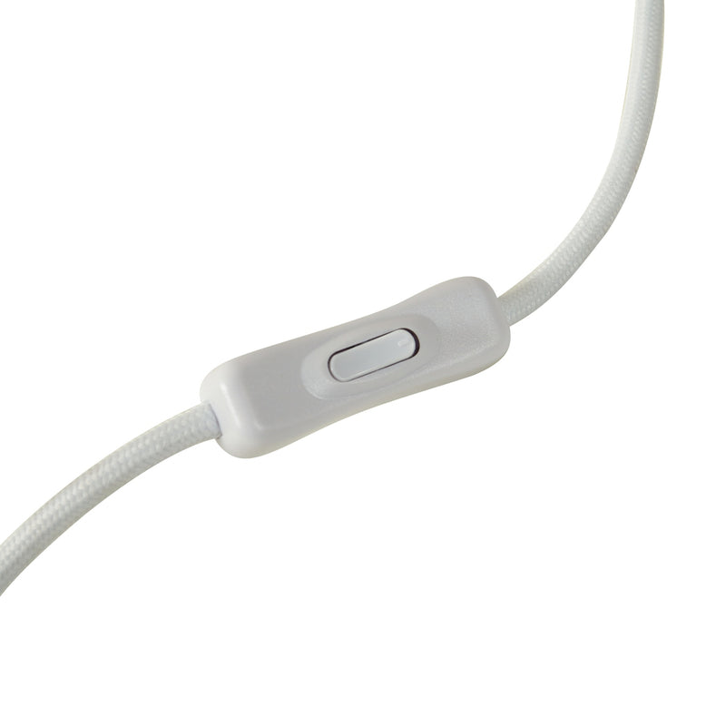 Lucande Tischleuchte Fidelo LED Lampe Tischlampe Keramik weiß gelb 38cm - 4251911786408