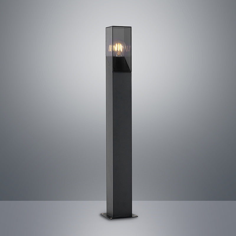 Lucande Wegeleuchte Fiola LED Gartenleuchte anthrazit dimmbar IP54 80cm Höhe - 4251096582239