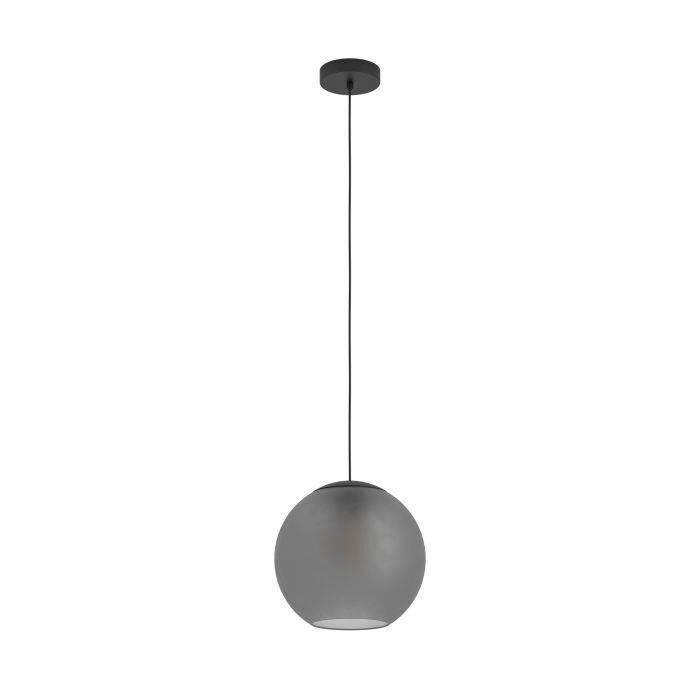 Eglo Pendelleuchte Hängeleuchte Glas grau matt Arangona Wohnzimmer Esszimmer - 9008606240951