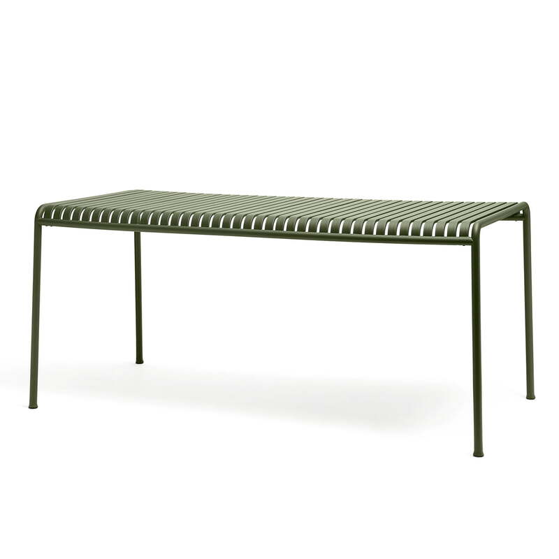 Hay Palissade Tisch rechteckig Gartentisch Esstisch army grün 170x90 MIT MANGEL - 5710441202875