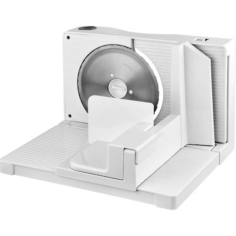 Kalorik Allesschneider TKG AS 1004 WH PL Küchenmaschine Schneidemaschine Weiß - 5413346347053
