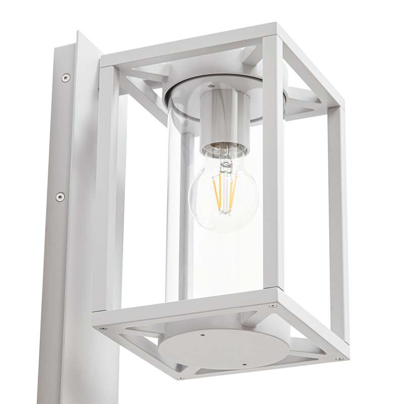 Lucande Außenwandleuchte Ferda LED Gartenlampe Wandleuchte dimmbar grau IP44 - 4255830906978