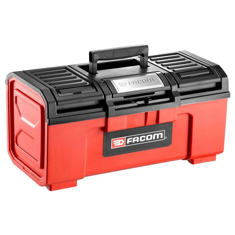Facom BP.C19N Werkzeugbox 19 unbestückt Rot/Schwarz 15.25 l 481x271x237 mm - 3662424057229