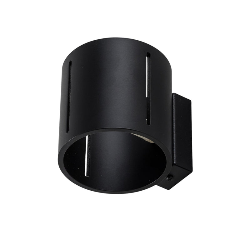 Wandleuchte Topa up/down dimmbar Wandlampe Aluminium schwarz 10x12cm IP20 - 5903282730229