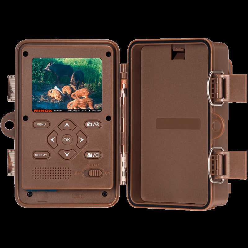 MINOX DTC 550 WiFi Wildkamera 1080p 0,4s Auslöseverzögerung IP54 schwarz - 4007450100560