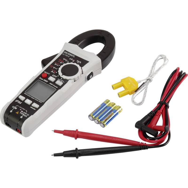 VOLTCRAFT VC-750 E Stromzange Handmultimeter Multimeter Messgerät Messzange - 4016139141985