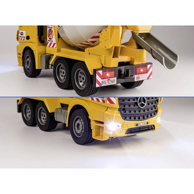 Carson Modellsport MB Arocs Betonmischer RC Einsteiger Modell LKW 1:20 2,4GHz - 4005299012082