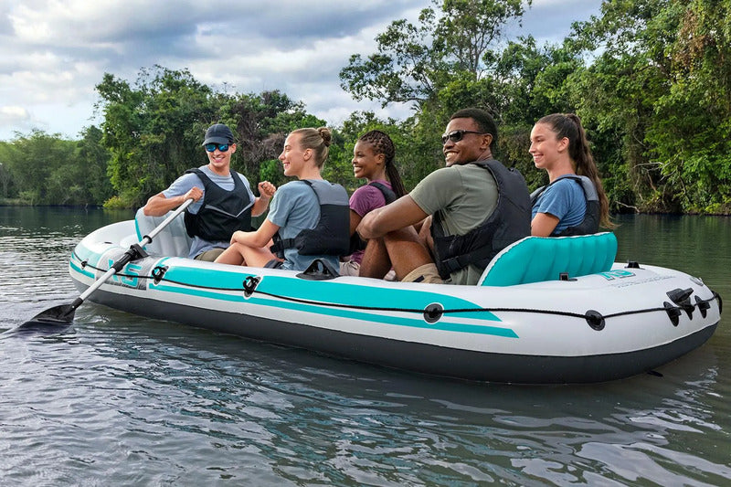Bestway Schlauchboot Hydro-Force Adventure Elite X5 364x166cm für 5 Personen - 06941607357996