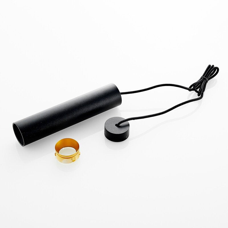 Arcchio Ejona Pendelleuchte Pendelleuchte Lampe Leuchte LED Höhe 27 cm, schwarz - 4251096578928