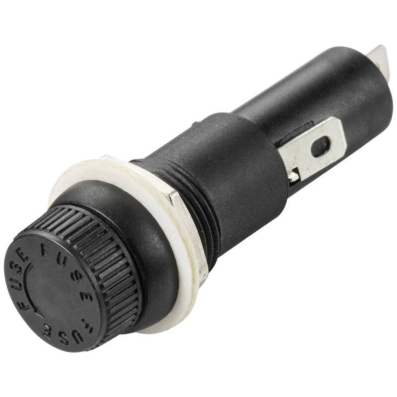 TRU COMPONENTS Sicherungshalter Halter Feinsicherung Einsatz Löten 10 STÜCK - 4053199991150