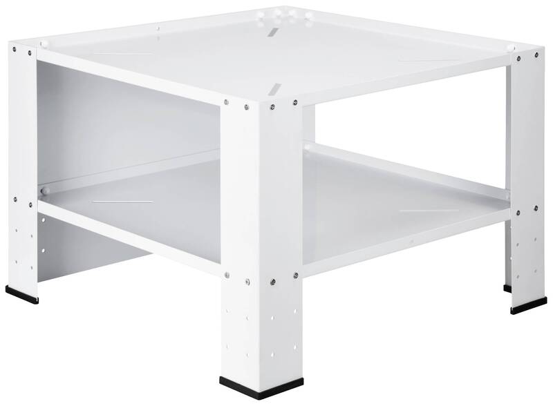 Brateck Technology Waschmaschinensockel Weiß 200 kg Tragkraft 606 mm x 606 mm - 4064161331980
