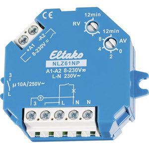 B-Ware Eltako NLZ61NP-UC Nachlaufschalter Unterputz Schalter Schaltknopf Einbau 230 V